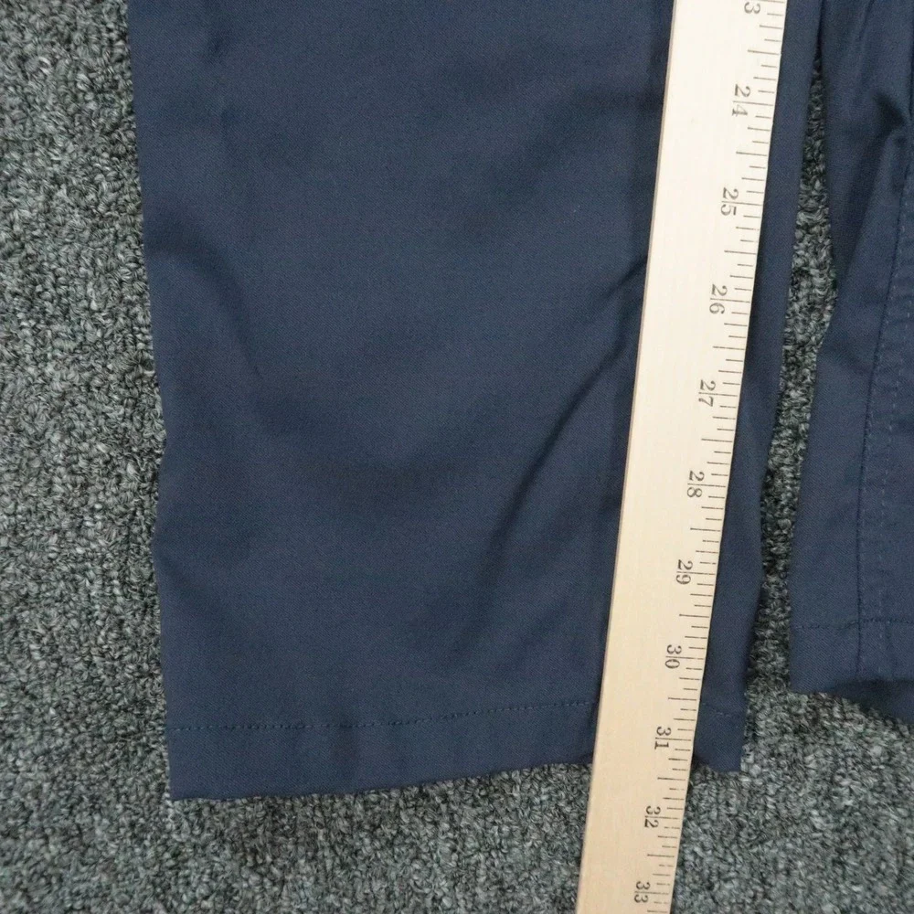 686 Pants Mens 32x32 Blue Everywhere Slim Fit Stretch Lined Zip Pocket